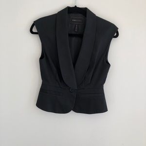 BCBG | Shawl Lapel Fitted Vest XXS